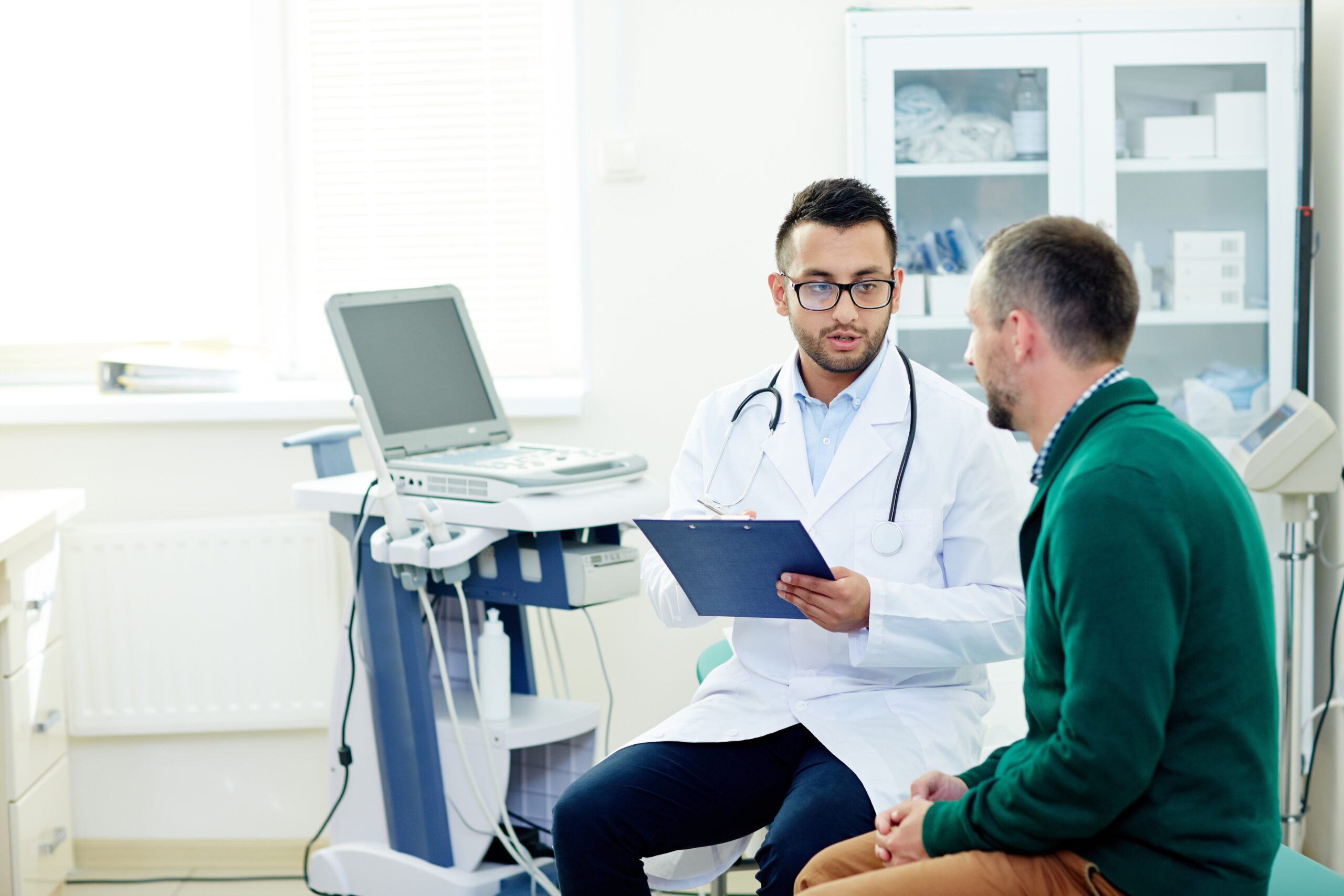 Doctor and Patient Consultation